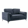 Lifestyle Comfy Loveseat With Bolster Pillows Perfect Promotions!