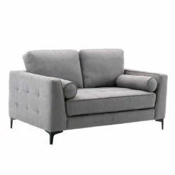 Lifestyle Comfy Loveseat With Bolster Pillows Perfect Promotions!