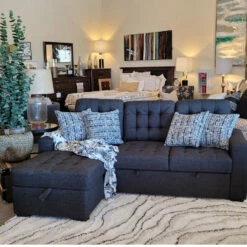 Primo Compact Sectional With Pullout Sleeper