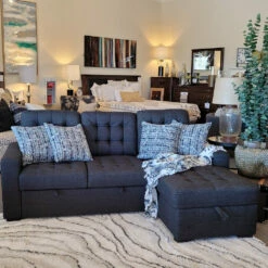 Primo Compact Sectional With Pullout Sleeper