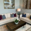 Lifestyle Contemporary Sofa And Love Set