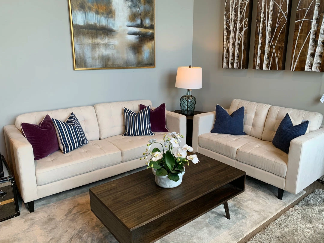 Discount 👍 Lifestyle Contemporary Sofa And Love Set 🌟 3 Lifestyle Contemporary Sofa And Love Set