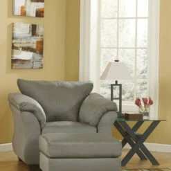 Signature Design By Ashley® Darcy - Chair With Ottoman Chair & Ottoman Sets