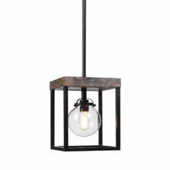 Uttermost Pearsall 1 Light Industrial Mini Pendant