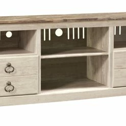 Ashley Furniture TV Stands Willowton - TV Stand With Fireplace Option