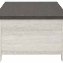 Ashley Furniture Dorrinson - White / Black / Gray - Lift Top Cocktail Table Tables