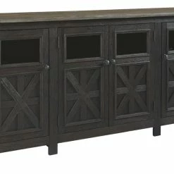 Ashley Furniture Tyler - Black/gray - Extra Large Tv Stand TV Stands