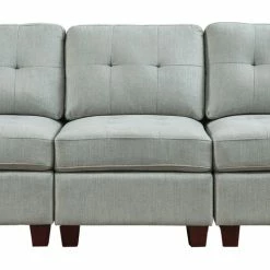 Signature Design By Ashley® Sectionals Edlie - Ready To Assemble Left Arm Facing Corner Chair, Armless Chair, Wedge, Armless Chair, Right Arm Facing Corner Chair Sectional