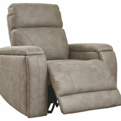 Ashley Furniture Rowlett - Fog - Pwr Recliner/adj Headrest