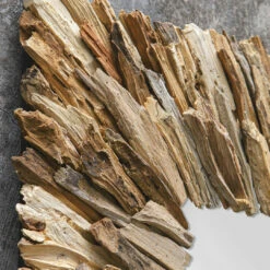 Uttermost Teak Branch Rectangular Mirror Accessories