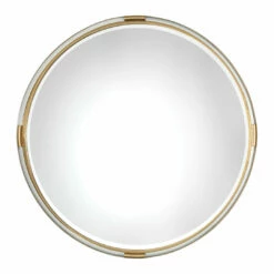 Accessories Uttermost Mackai Round Gold Mirror