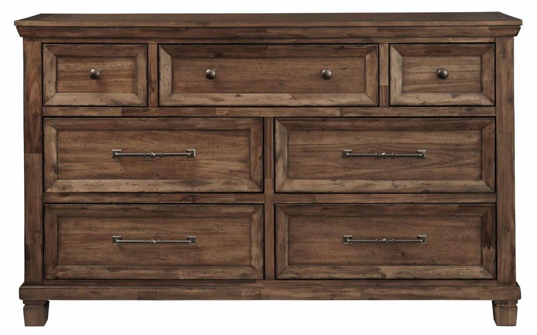 Promo 🥰 Ashley Furniture Royard - Warm Ultimate Best In Class 👗 Dresser, Mirror 🥰 15 Ashley Furniture Royard - Warm Ultimate Best In Class Dresser, Mirror