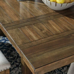 Brand new 💯 Ashley Furniture Tables Moriville - Grayish Brown - Rect Dining Room Ext Table ⌛ 24 Ashley Furniture Tables Moriville - Grayish Brown - Rect Dining Room Ext Table