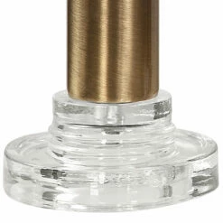 Buy 🧨 Uttermost Leslie Brushed Brass Candleholders, S/2 Table Decor ✨ 7 Uttermost Leslie Brushed Brass Candleholders, S/2 Table Decor