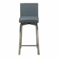 Moe's Home Collection Giro Swivel Barstool Grey