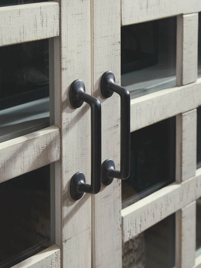 Cheap 👍 Ashley Furniture Falkgate - Whitewash - Accent Cabinet ✨ 8 Ashley Furniture Falkgate - Whitewash - Accent Cabinet