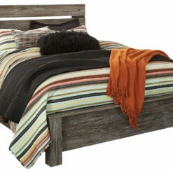 Signature Design By Ashley® Beds Cazenfeld - Black/Gray - Panel Bed