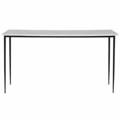 Uttermost Nightfall White Marble Console Table Tables