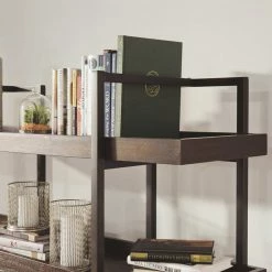 Signature Design By Ashley® Starmore - Brown - 3 Pc. - L Shaped Desk, Bookcase Home Office Sets