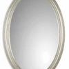 Uttermost Franklin Oval Silver Mirror