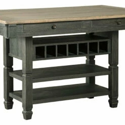 Ashley Furniture Tyler - Black/gray - Rect Dining Room Counter Table