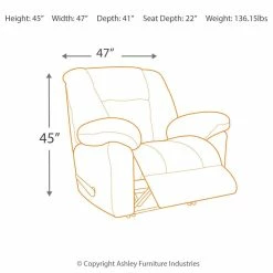 Ashley Furniture Nimmons - Velvety Soft - Recliners