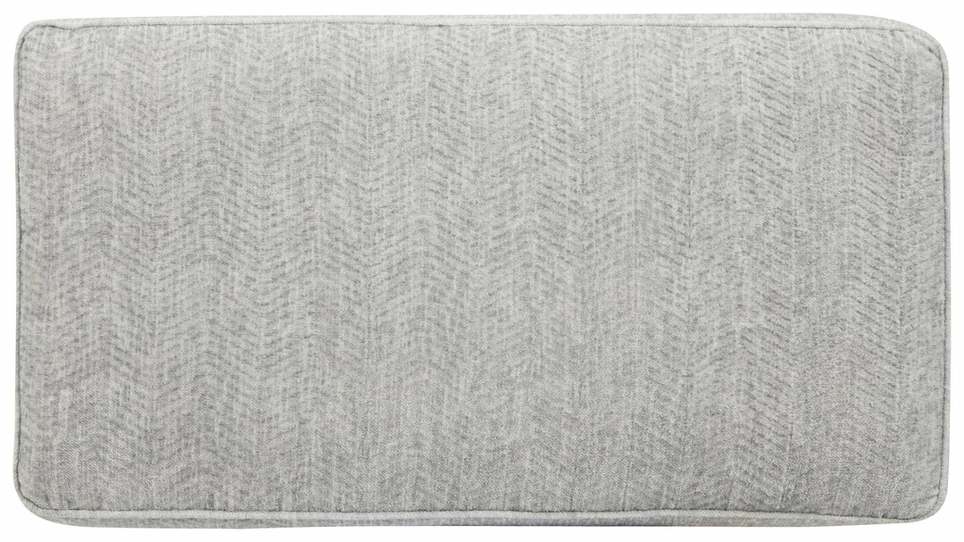 Hot Sale 🤩 Benchcraft® Mercado - Pewter - Ottoman Ottomans 🎁 8 Benchcraft® Mercado - Pewter - Ottoman Ottomans