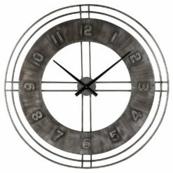 Ashley Furniture Ana - Antique Gray - Wall Clock