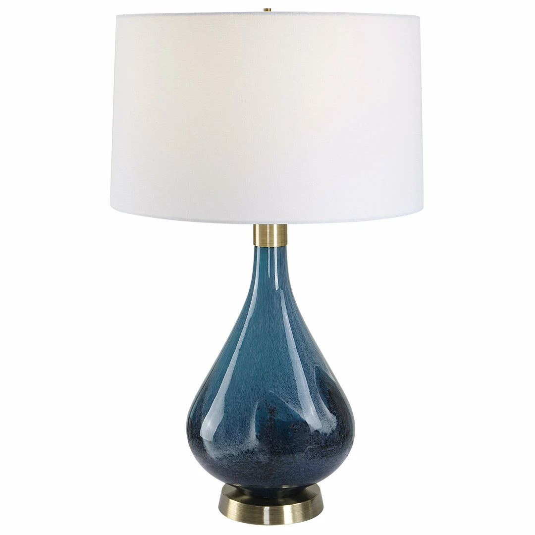 Best Sale ๐งจ Accessories Uttermost Riviera Art Glass Table Lamp โ๏ธ 3 Accessories Uttermost Riviera Art Glass Table Lamp