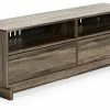 Ashley Furniture TV Stands Shallifer - Brown - Medium Tv Stand