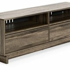 Ashley Furniture TV Stands Shallifer - Brown - Medium Tv Stand
