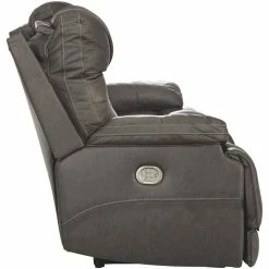 Ashley Furniture Wurstrow - PWR REC Sofa With ADJ Headrest Reclining Furniture