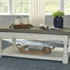 Ashley Furniture Havalance - Gray/white - Lift Top Cocktail Table Tables