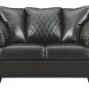 Ashley Furniture Betrillo - Black - Loveseat