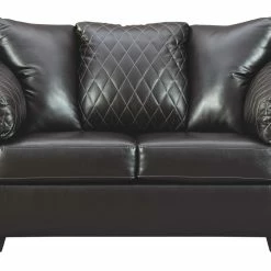 Ashley Furniture Betrillo - Black - Loveseat