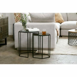 Moe's Home Collection Polygon Accent Tables Set Of 2