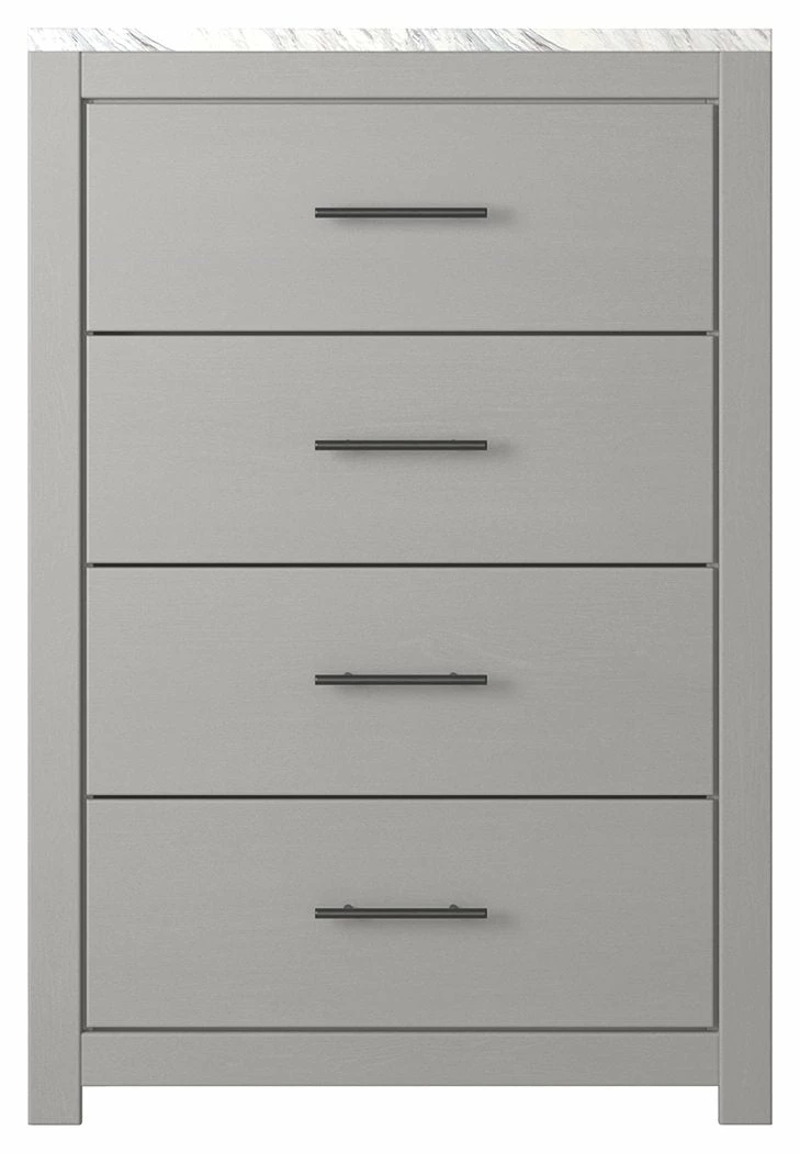 Flash Sale 👏 Ashley Furniture Cottonburg - Light Gray/white - Four Drawer Chest Chests 🔔 4 Ashley Furniture Cottonburg - Light Gray/white - Four Drawer Chest Chests