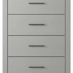 Signature Design By Ashley® Cottenburg - Light Gray/Best In Class - Dresser, Mirror, Panel Bed Bedroom Sets