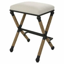 Best Pirce โญ Stools Uttermost Firth Rustic Oatmeal Counter Stool ๐ 17 Stools Uttermost Firth Rustic Oatmeal Counter Stool