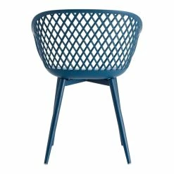 Moe's Home Collection Piazza Outdoor Chair Blue-m2