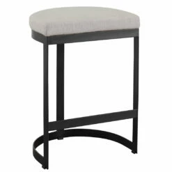 Uttermost Ivanna Black Iron Counter Stool Stools