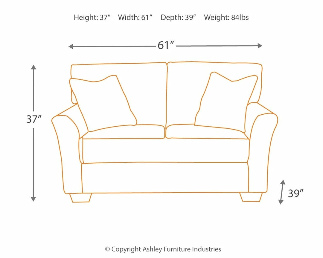 Top 10 ๐คฉ Ashley Furniture Tibbee - Slate - Loveseat Loveseats ๐ 4 Ashley Furniture Tibbee - Slate - Loveseat Loveseats