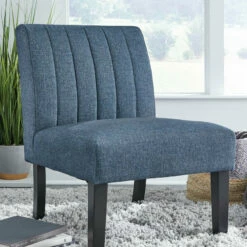 Ashley Furniture Chairs Hughleigh - Navy - Accent Chair