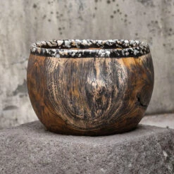 Table Decor Uttermost Chikasha Wooden Bowl
