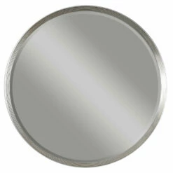 Uttermost Serenza Round Silver Mirror Accessories