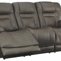 Ashley Furniture Wurstrow - PWR REC Sofa With ADJ Headrest Reclining Furniture