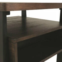 Ashley Furniture Tables Vailbry - Brown Dark - Rectangular End Table