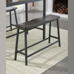 Signature Design By Ashley® Playden - Black/brown - Rect Drm Counter Tbl Set(4/cn) Dining Room Sets