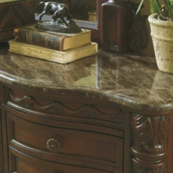 Ashley Furniture Dressers North Shore - Dark Ultimate Best In Class Dresser, Mirror