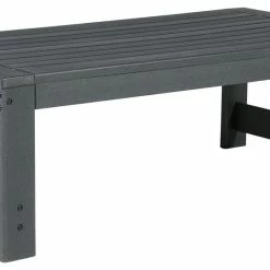 Ashley Furniture Amora - Charcoal Gray - Rectangular Cocktail Table Tables